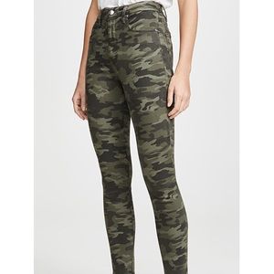 Good American Good Waist Camo Jeans